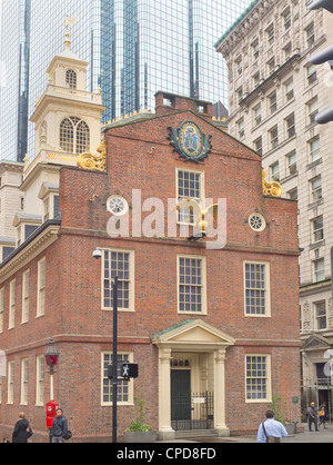 Old State House à Boston MA Banque D'Images