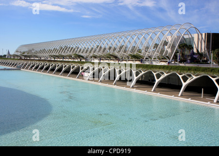 Cité des arts et des sciences, Valence, Espagne Banque D'Images