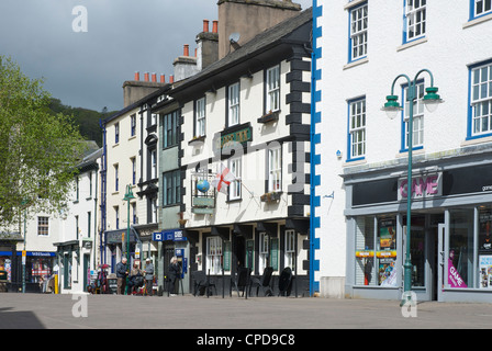 La Place du marché de Kendal Cumbria, Angleterre, Royaume-Uni Banque D'Images