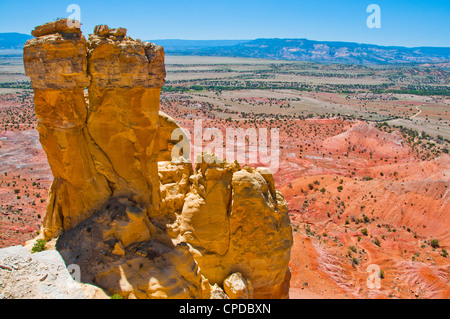 Chimney Rock rocks ghost ranch Abiquiu Banque D'Images