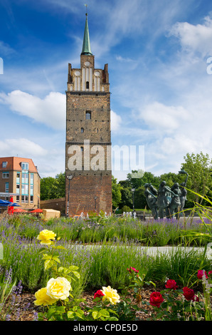 Kropeliner Tor. Rostock, Allemagne Banque D'Images