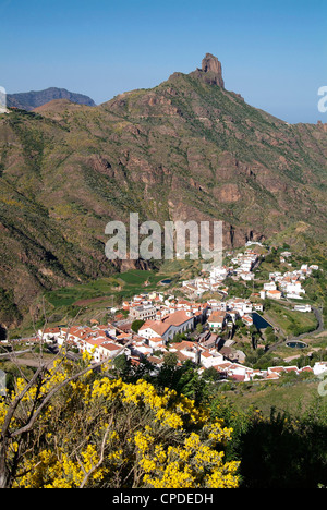 Roque Nublo Tejeda, Gran Canaria, Îles Canaries, Espagne, Europe Banque D'Images