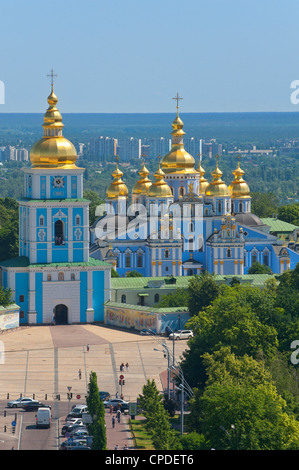 L'église Saint-Michel, Kiev, Ukraine, l'Europe Banque D'Images