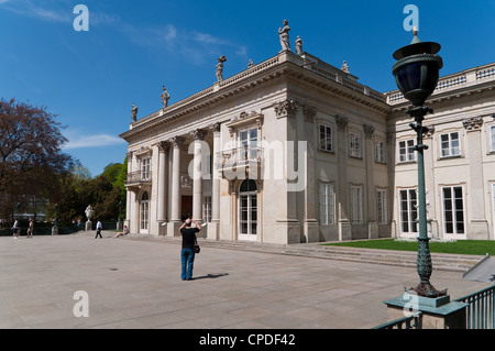 Polish Parc Lazienki à Varsovie Pologne Banque D'Images