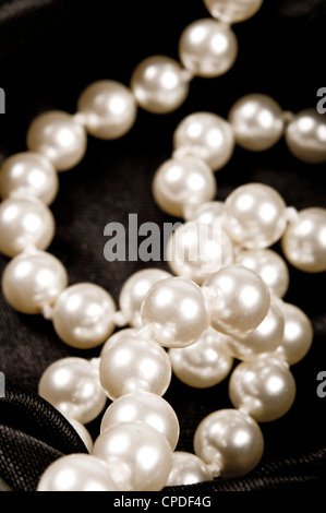 collier de perles Banque D'Images