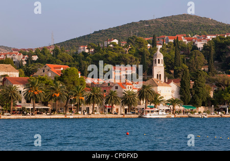 Le front de mer, Dubrovnik, Dalmatie, Croatie, Europe Banque D'Images