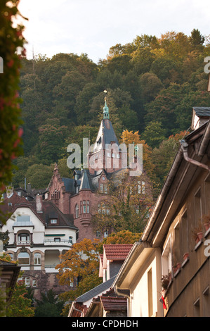 Vieille Ville, Heidelberg, Germany, Europe Banque D'Images