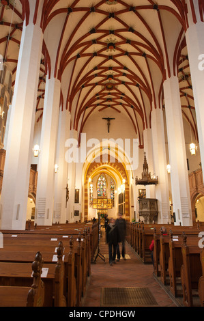 Thomaskirche (St. Thomas Church), Leipzig, Saxe, Allemagne, Europe Banque D'Images