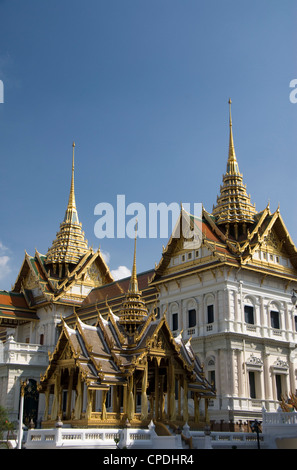 Wat Phra Kaeo Complex (complexe du Grand Palais), Bangkok, Thaïlande, Asie du Sud-Est, Asie Banque D'Images