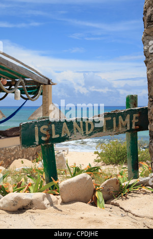 L'île de Cozumel (Isla de Cozumel), Quintana Roo, Mexique, Caraïbes, Amérique du Nord Banque D'Images