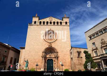 L'Espagne, Îles Baléares, Majorque, Palma de Majorque, la Basilique de Sant Francesc Banque D'Images