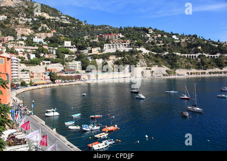 Port, Villefranche sur Mer, Alpes Maritimes, Côte d'Azur, French Riviera, Provence, France, Europe Banque D'Images