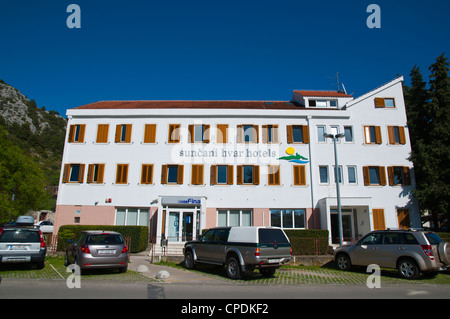 Suncani Hvar hôtels hôtel la ville de Hvar Hvar Island Dalmatie Croatie Europe Banque D'Images