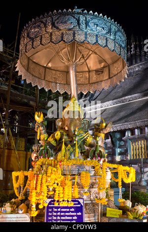 Statue de Ganesha Dans Wat Srisuphan Chiangmai, Thaïlande Banque D'Images