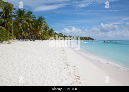 L'île de Saona, République dominicaine, Antilles, Caraïbes, Amérique Centrale Banque D'Images