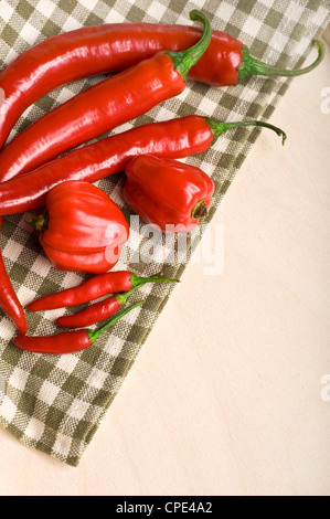 Piment rouge Banque D'Images