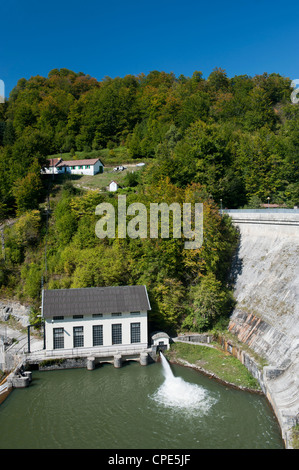 Barrage en Navarra Espagne Banque D'Images