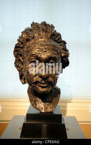 Portrait d'Albert Einstein par Jacob Epstein (1880-1959) 1933 Banque D'Images