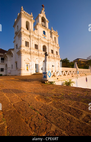 Église Notre Dame de l'Immaculée Conception, UNESCO World Heritage Site, Panjim, Goa, Inde, Asie Banque D'Images