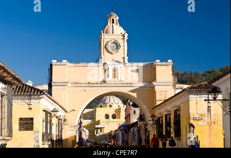 Arc de Santa Catalina, Antigua, UNESCO World Heritage Site, Guatemala, Amérique Centrale Banque D'Images