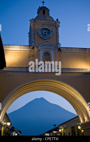 Arc de Santa Catalina, Antigua, UNESCO World Heritage Site, Guatemala, Amérique Centrale Banque D'Images