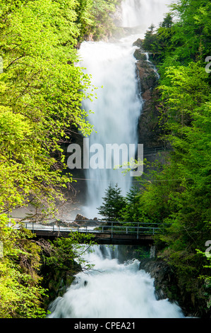 Les cascades de Giessbach, Brienz, Suisse Banque D'Images