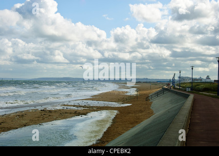 Ouistreham,est le port de la ville de Caen.La ville est sur l'embouchure du canal de Caen à la mer.le nord-ouest de la france. Banque D'Images