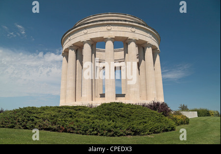 Le Montsec Monument américain Montsec (Thiaucourt), France, 10 milles à l'est de la ville de Saint Mihiel. Banque D'Images