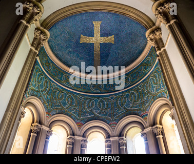 L'Église italienne de Sainte Marie et saint Nicolas, Wilton - intérieur Banque D'Images