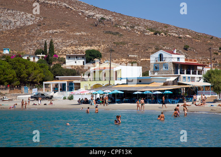 L'île de Pserimos dans le Dodécanèse, Grèce Banque D'Images