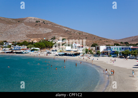 L'île de Pserimos dans le Dodécanèse, Grèce Banque D'Images