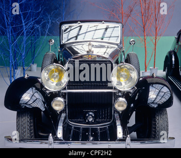 Type J12 Hispano-Suiza 68 VanRooren T Coupé 1933 voiture vintage Français Banque D'Images