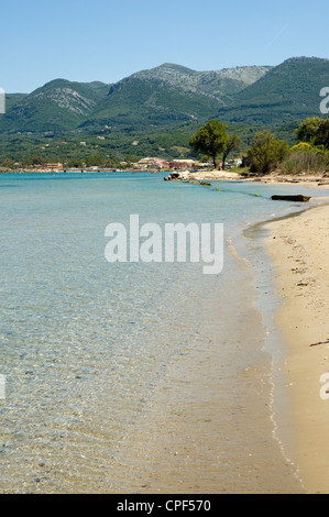 Plage de Roda, Corfu Grèce Banque D'Images