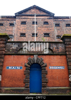 Bridewell principal était un ancien poste de police, et la prison à Liverpool UK Banque D'Images