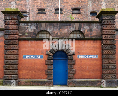 Bridewell principal était un ancien poste de police, et la prison à Liverpool UK Banque D'Images