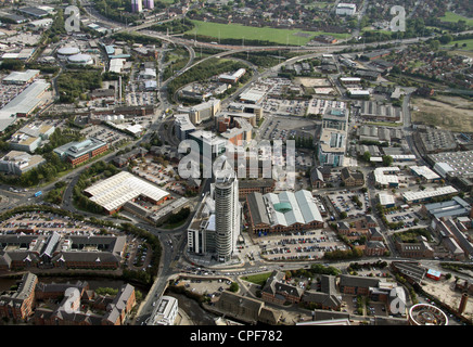 Vue aérienne de la région de Leeds, à seulement au sud du centre-ville Banque D'Images