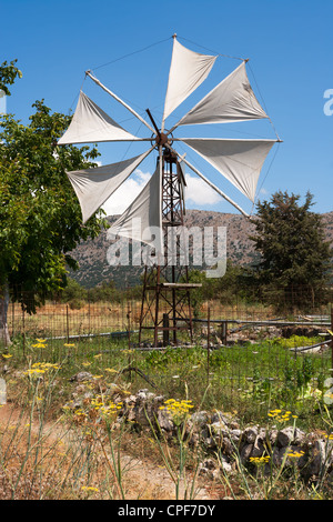 Plateau de Lasithi. Crète, Grèce Banque D'Images