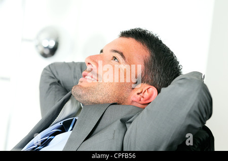 Attractive businessman est en pause de business Banque D'Images