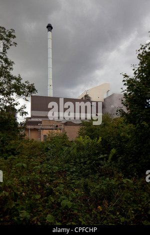 L'incinérateur de Coventry à côté de village Whitely, géré par l'élimination des déchets de Solihull Coventry & Company, Bar Road, Coventry Banque D'Images