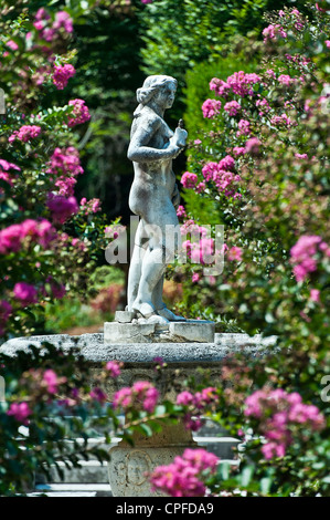 L'Elizabethan Gardens, l'île de Roanoke, North Carolina, USA Banque D'Images