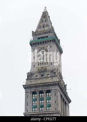 Custom House Tower à Boston MA Banque D'Images