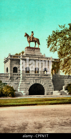 Grant Monument, le Lincoln Park, Chicago, Illinois, vers 1901 Banque D'Images