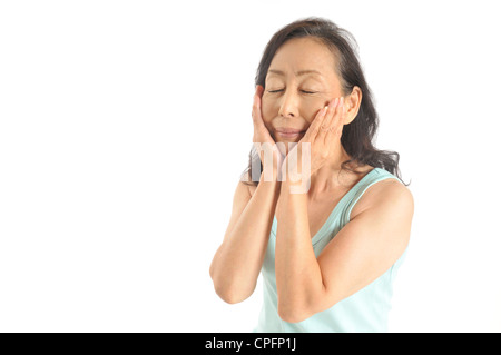 Portrait of senior woman Banque D'Images