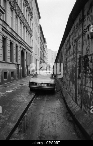 Le mur de Berlin sur la rue Luckauer, Berlin, Allemagne Banque D'Images