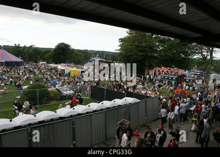 Rassemblement international Irlande 2005 à Green Glens Arena, Millstreet, dans le comté de Cork, Irlande. Banque D'Images