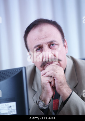 Businessman looking sad Banque D'Images