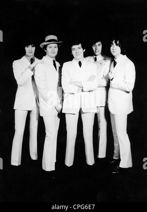 Hollies, The, British POP Group, fondée : 1962, membres de la bande : Eric Haydock, Allan Clarke, Graham Nash, Bobby Elliot et Tony Hicks, années 1960, Banque D'Images