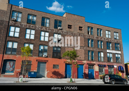 Dans l'entrepôt de Gowanus Brooklyn, New York Banque D'Images