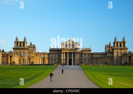 Le Palais de Blenheim, Woodstock, Oxfordshire, England, UK, Royaume-Uni, Iles britanniques, GO, Grande-Bretagne, Europe Banque D'Images