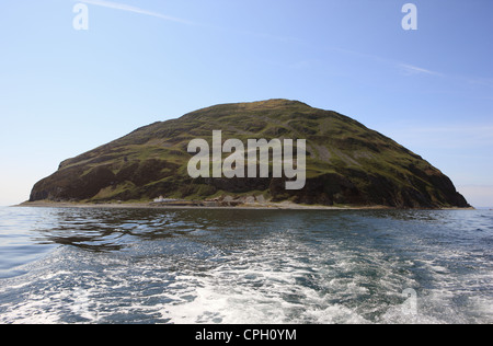 Ailsa Craig île dans l'estuaire de la Clyde en Ecosse Banque D'Images